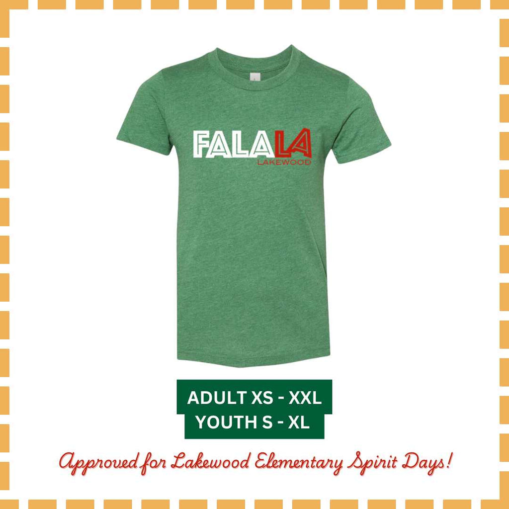 FaLaLa Green Tee (Youth/Adult)