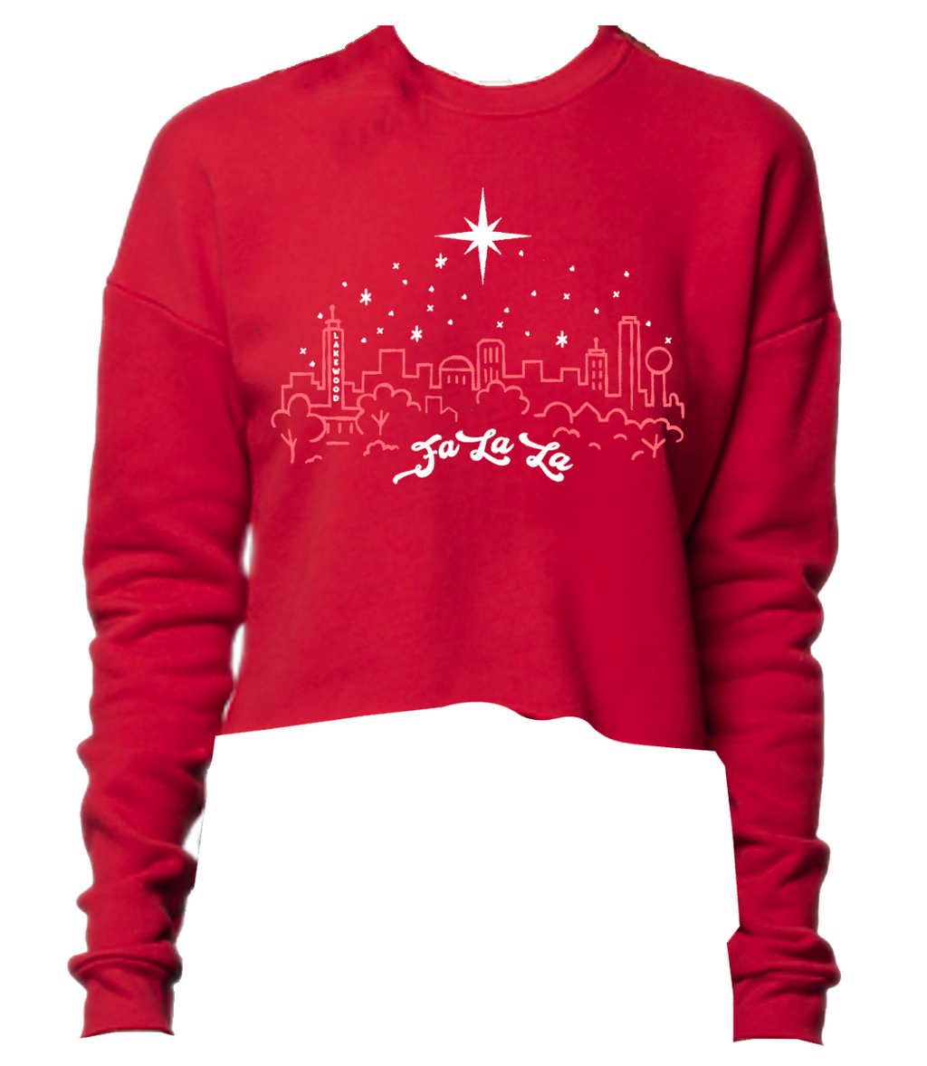 Lakewood Skyline Crop Sweatshirt (Adult)